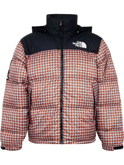 Supreme X The North Face Studded Jacket In 红色