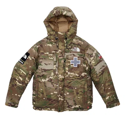 Pre-owned Supreme X The North Face Summit Series Rescue Baltoro Jacket 'multi Camo' In Multi-color