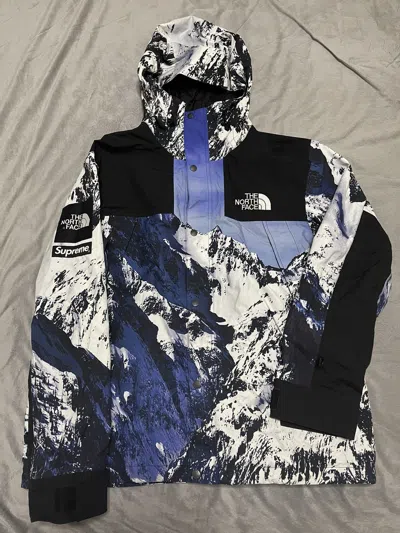 Pre-owned Supreme X The North Face Supreme Fw17 Tnf Mountain Parka Jacket In White