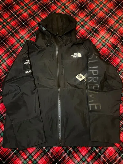 Pre-owned Supreme X The North Face Supreme The North Face Split Taped Seam Shell Jacket Black