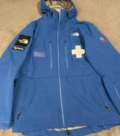 Pre-owned Supreme X The North Face Supreme The North Face Summit Rescue Jacket In Blue