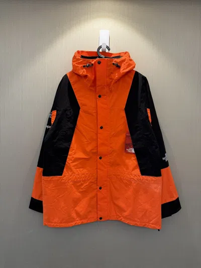 Pre-owned Supreme X The North Face Tnf Orange Mountain Parka Virgil