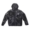Supreme X The North Face Trompe L'oeil Printed Taped Seam Shell Jacket 'black' In Blue