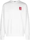 Supreme X The North Face "white" Sweatshirt In White
