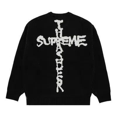 Pre-owned Supreme X Thrasher Sweater 'black'