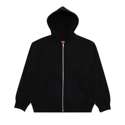 Pre-owned Supreme X Thrasher Zip Up Hooded Sweatshirt 'black'