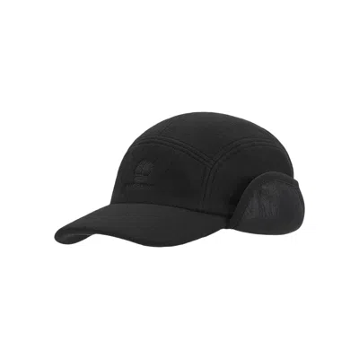 Pre-owned Supreme X Timberland 2-in-1 Earflap Camp Cap 'black'
