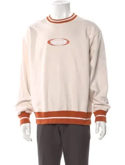 Pre-owned Supreme X Timberland 2021 Graphic Print Sweatshirt In Neutral