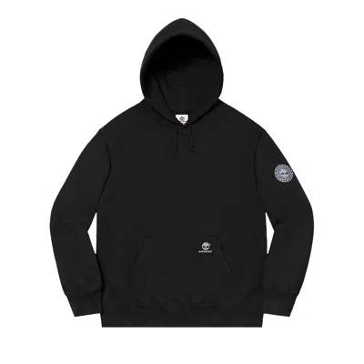 Pre-owned Supreme X Timberland Hooded Sweatshirt 'black'