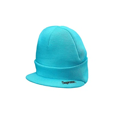 Pre-owned Supreme X Timberland Radar Beanie 'blue' | Men's Size Onesize
