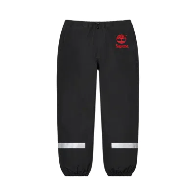 Pre-owned Supreme X Timberland Reflective Taping Track Pant 'black'