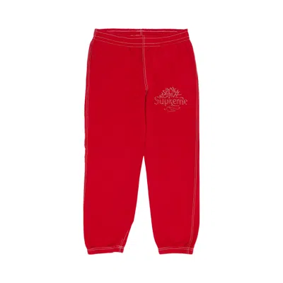 Pre-owned Supreme X Timberland Sweatpant 'red' | Men's Size M
