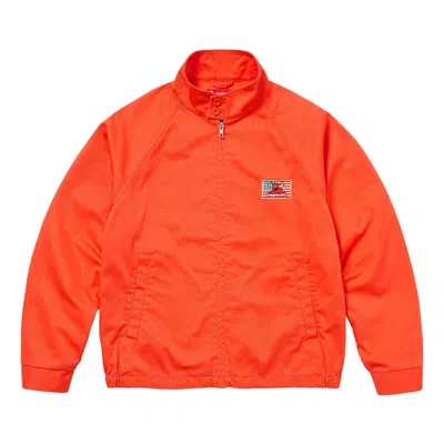 Supreme X Toy Machine Harrington Jacket 'orange' In Red