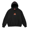 Supreme X Toy Machine Hooded Sweatshirt 'black Red'