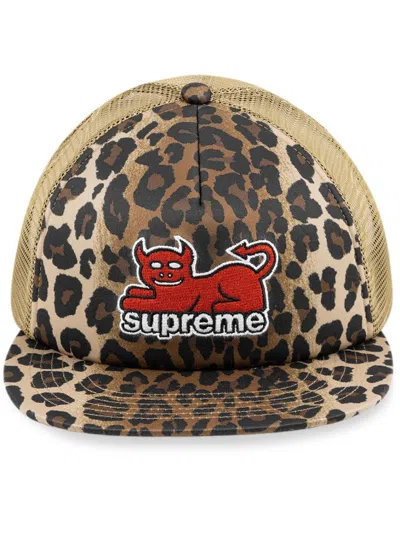 Supreme X Toy Machine Mesh-back 5-panel Cap In 中性色
