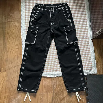 Pre-owned Supreme X True Religion Black Denim Cargo Pants