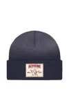 Supreme X True Religion® Logo-patch Beanie Hat In Blue