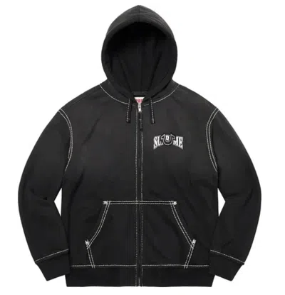 Pre-owned Supreme X True Religion Supreme True Religion Men's Zip Up Hoodie Sweatshirt Fw22 Ds In Black