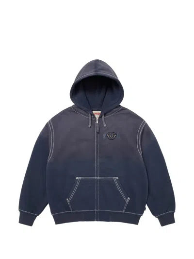 Supreme X True Religion® Zip-up Hoodie In Blue