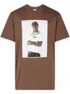 Supreme X Tyler The Creator Photograph-print T-shirt In Brown