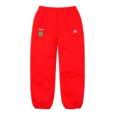 Supreme X Umbro Casual Sweatpants 'red'
