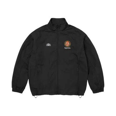 Pre-owned Supreme X Umbro Cotton Ripstop Track Jacket 'black' | Men's Size S