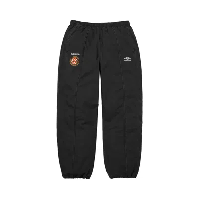 Pre-owned Supreme X Umbro Cotton Ripstop Track Pant 'black' | Men's Size M