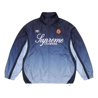 Supreme X Umbro Gradient Track Jacket In Blue