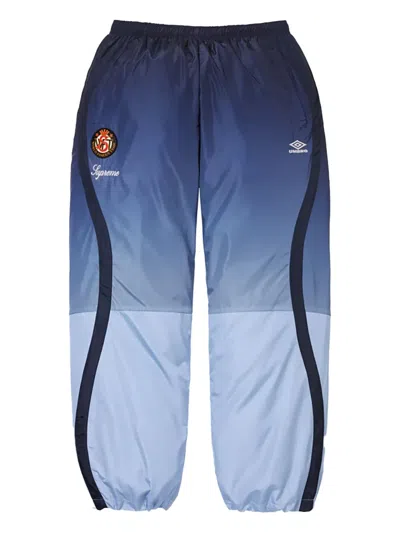 Supreme X Umbro Gradient Track Pant In Blue