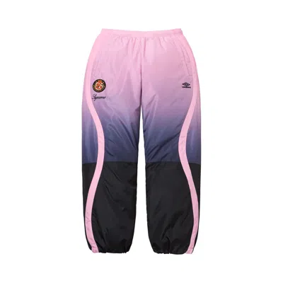 Pre-owned Supreme X Umbro Gradient Track Pant 'pink' | Men's Size M