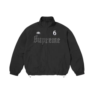 Pre-owned Supreme X Umbro Rhinestone Track Jacket 'black' | Men's Size S