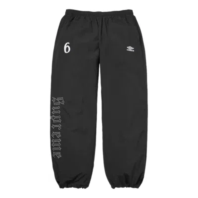 Supreme X Umbro Ss26 Rhinestone Track Pant 'black'