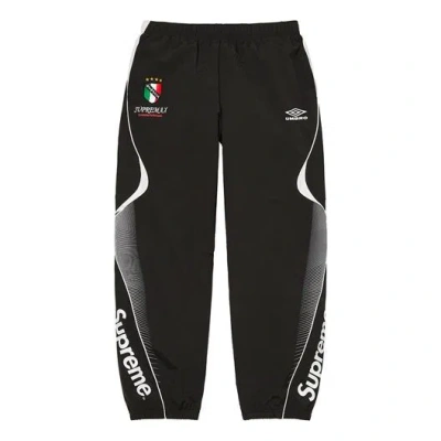 Supreme X Umbro Track Pants 'black White'
