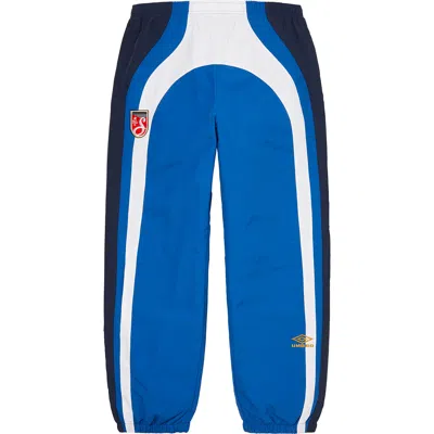 Supreme X Umbro Track Pants 'blue White Black'