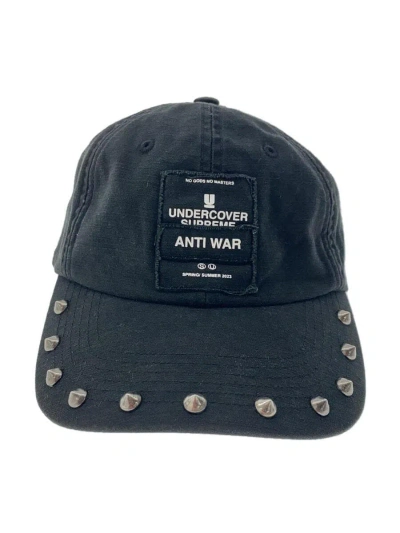 Pre-owned Supreme X Undercover Ss23 Anti War Studded Hat In Black