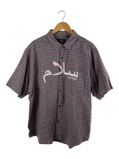 Pre-owned Supreme X Undercover Ss23 Arabic Flannel Shirt In Gray