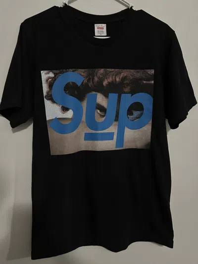 Pre-owned Supreme X Undercover Supreme Undercover Face Tee In Black