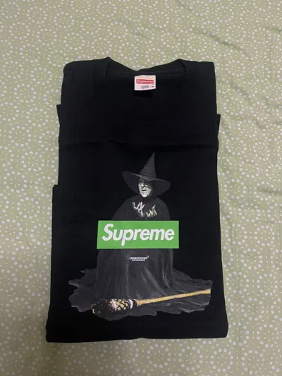 Pre-owned Supreme X Undercover Supreme Undercover Witch Box Logo Tee Black