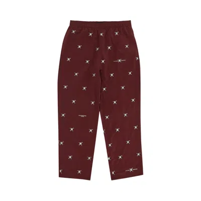 Pre-owned Supreme X Undercover Track Pant 'burgundy' In Red