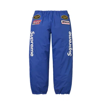 Pre-owned Supreme X Vanson Leathers Gore-tex Pant 'royal' | Blue | Men's Size S