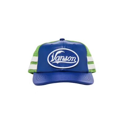 Pre-owned Supreme X Vanson Leathers Mesh Back 6-panel 'royal' | Blue | Men's Size Onesize