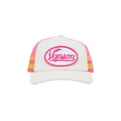 Pre-owned Supreme X Vanson Leathers Mesh Back 6-panel 'white' | Men's Size Onesize