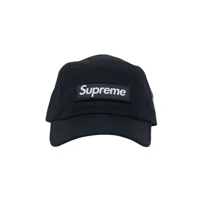 Pre-owned Supreme X Ventile Camp Cap 'black'