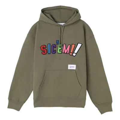 Supreme X Wtaps Sicem! Hooded Sweatshirt 'olive Green'