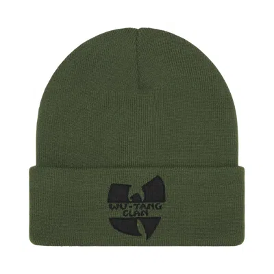 Pre-owned Supreme X Wu-tang Clan Beanie 'olive' | Green | Men's Size Onesize