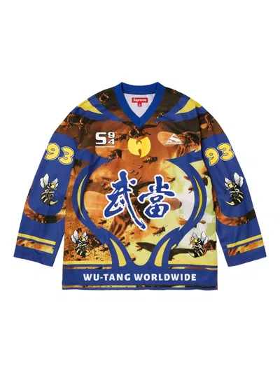 Supreme X Wu-tang Clan Long-sleeve T-shirt In Multi