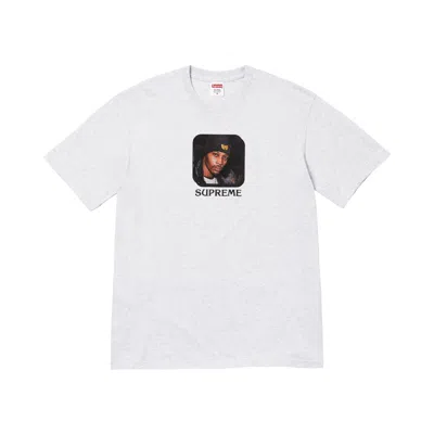 Pre-owned Supreme X Wu-tang Clan Rza Tee 'ash Grey' | Men's Size L In Gray