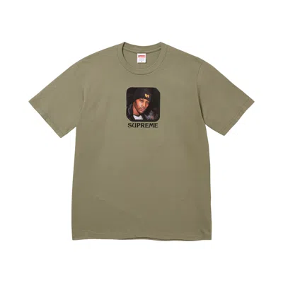 Pre-owned Supreme X Wu-tang Clan Rza Tee 'light Olive' | Green | Men's Size Xxl