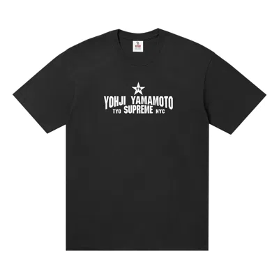 Pre-owned Supreme X Y's Star Tee 'black' | Men's Size Xxl