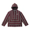 Supreme X Yohji Yamamoto Baja Jacket 'grey Burgundy' In Gray